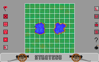 Stratego atari screenshot